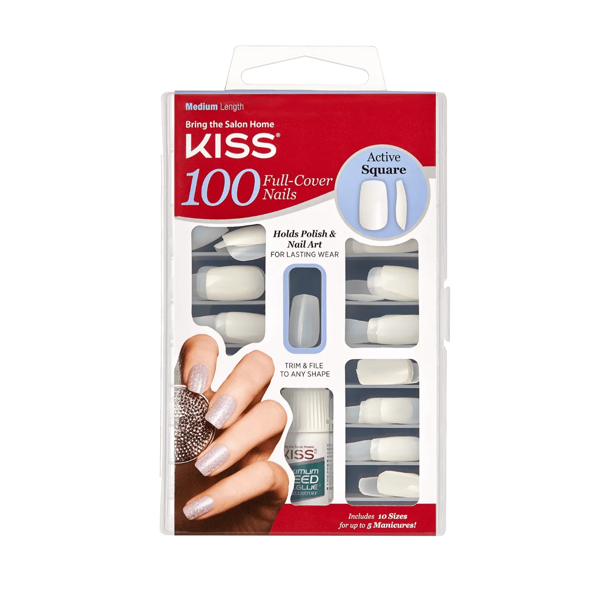 KISS 100 Full Cover Nails
