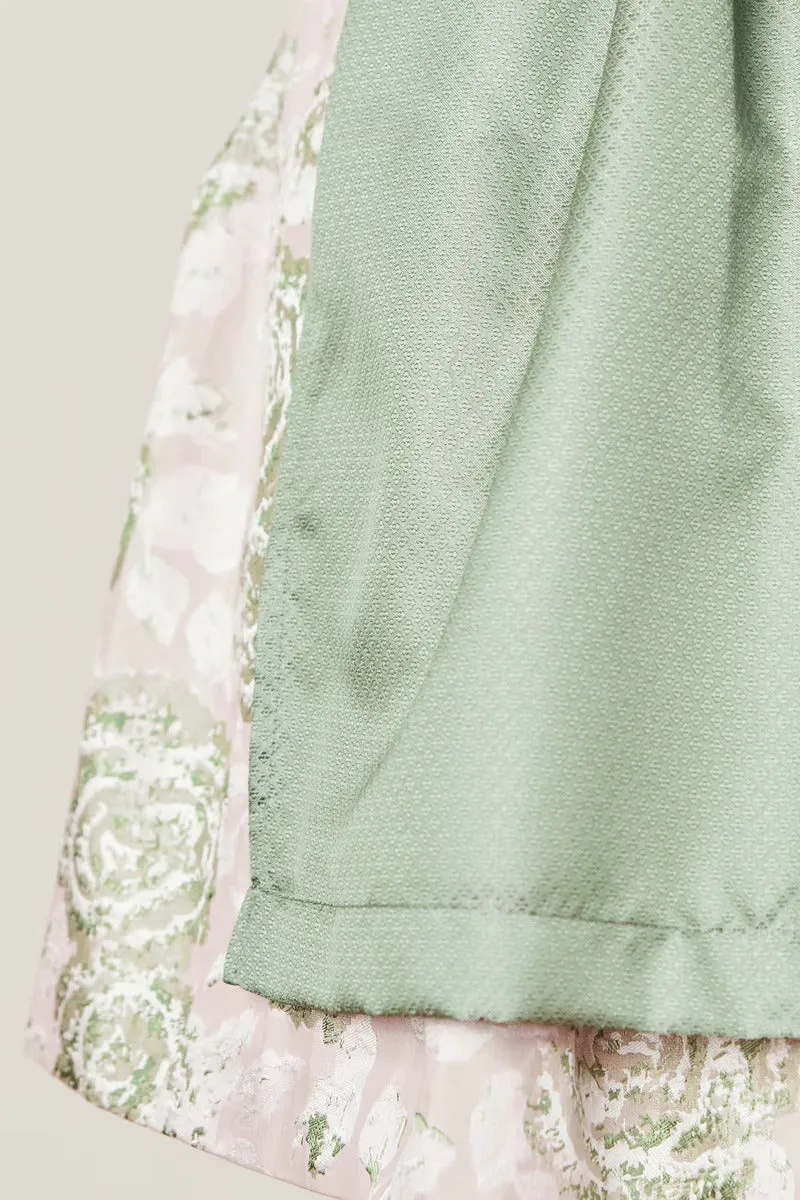 Kruger Mini Dirndl 2pcs. 50cm "Neelia" green (44)