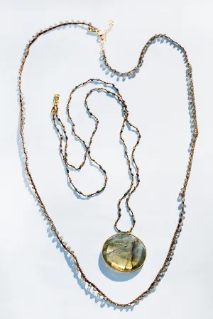 Labradorite Woven Gift Set