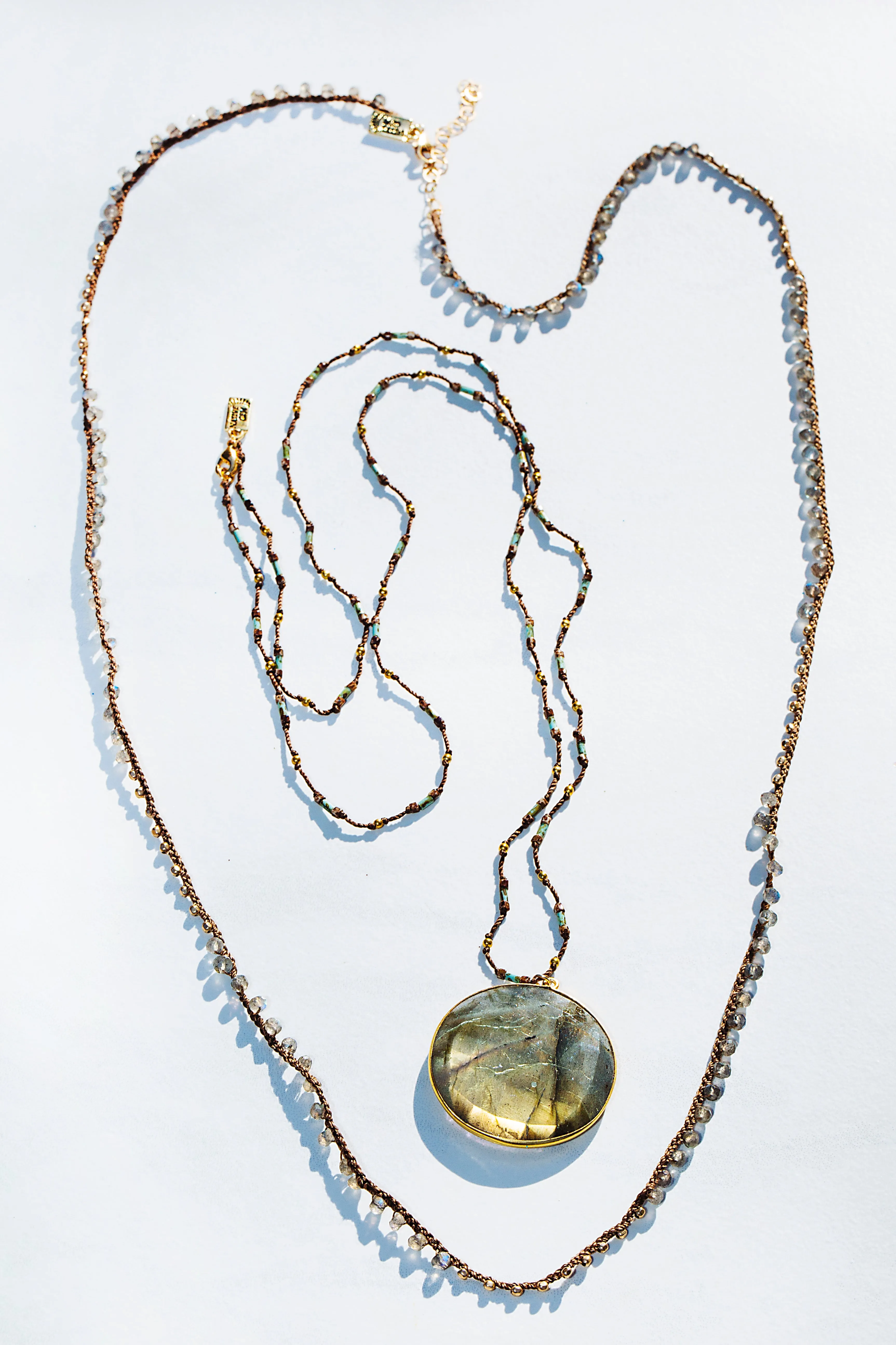 Labradorite Woven Gift Set