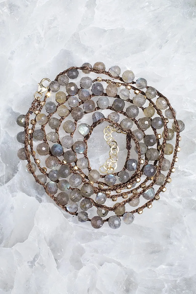 Labradorite Woven Gift Set