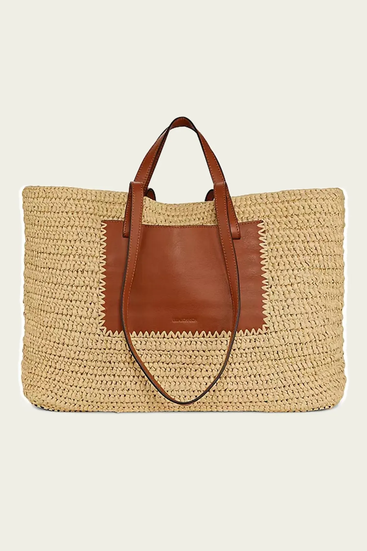 Lali Large Raffia Tote in Natural