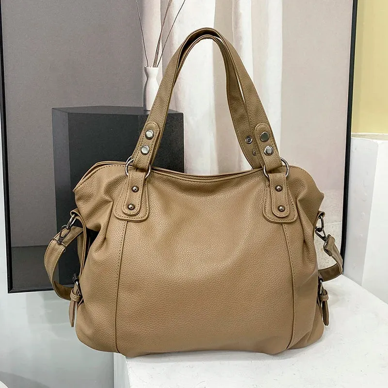 Large Capacity Female Hobo Handbag