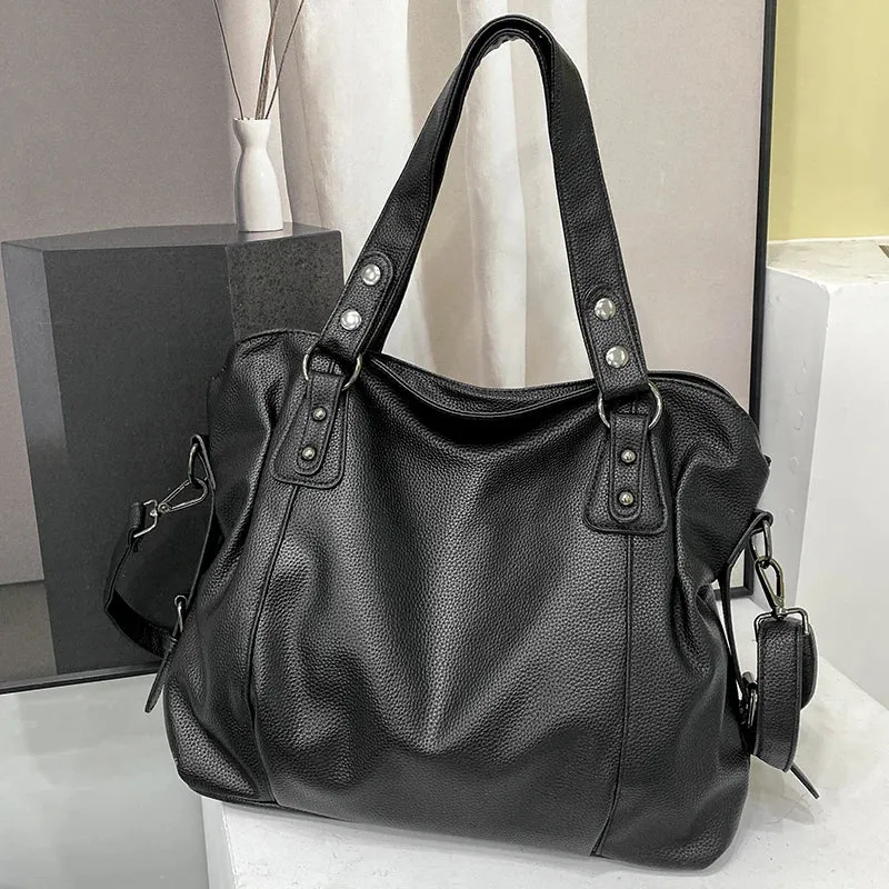 Large Capacity Female Hobo Handbag