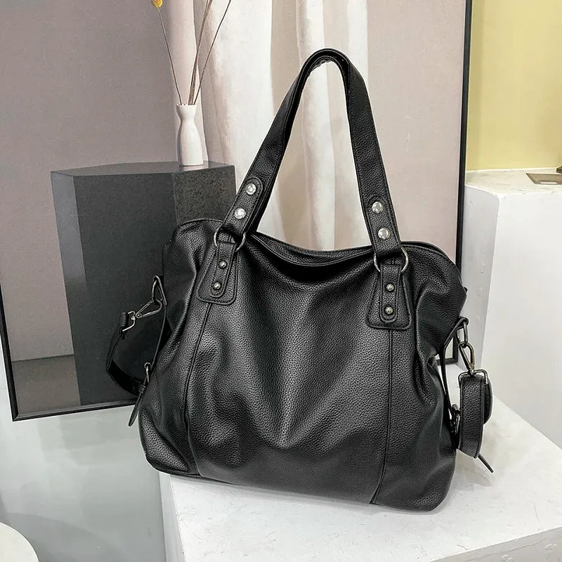 Large Capacity Female Hobo Handbag