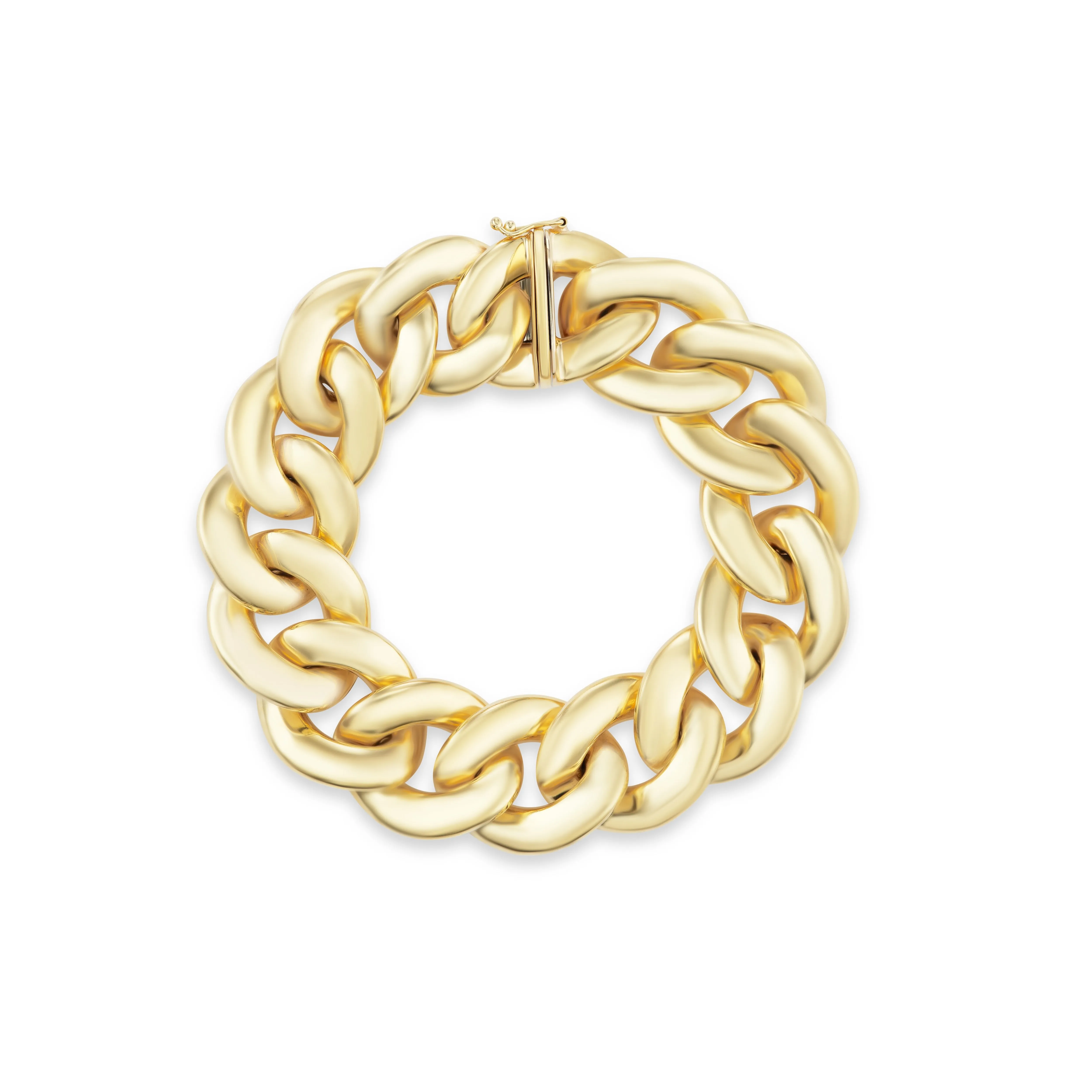 Large Curb Link Bracelet