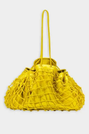 Large Scrunch Bag in Citron