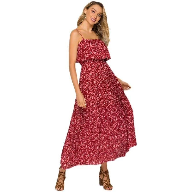 Leisure Bohemian Midi Dresses
