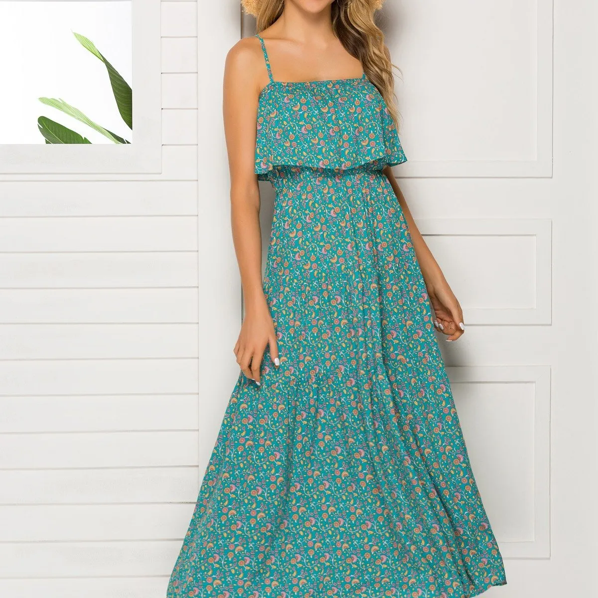 Leisure Bohemian Midi Dresses