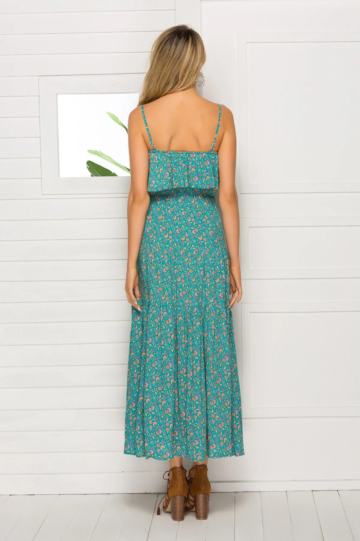 Leisure Bohemian Midi Dresses