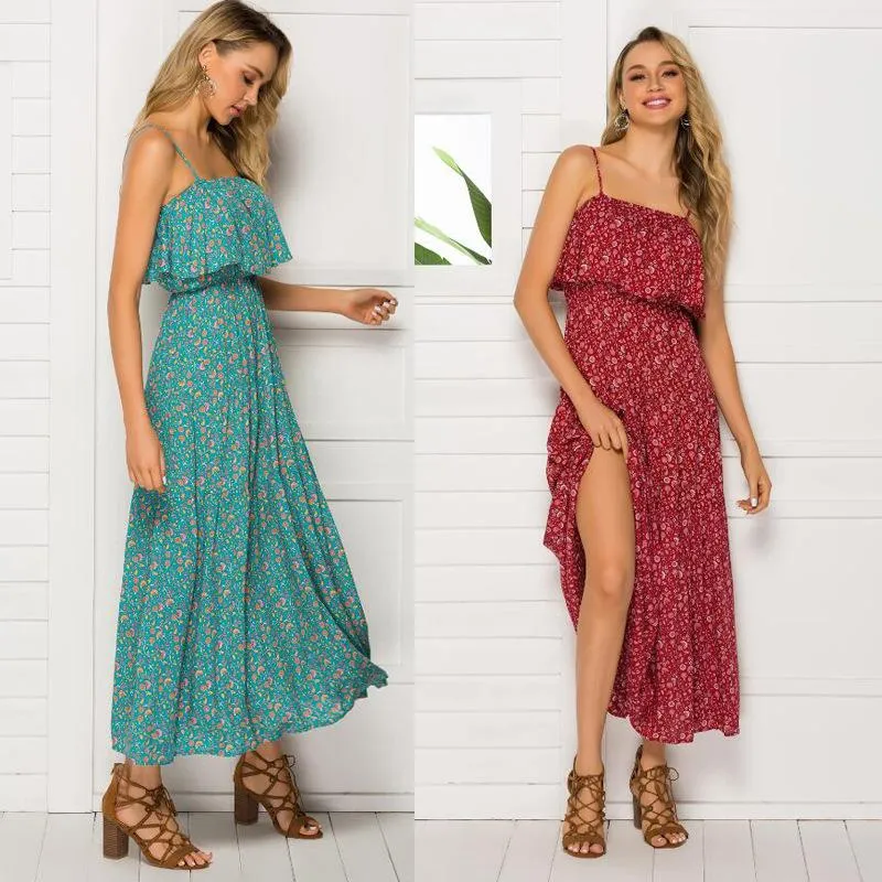 Leisure Bohemian Midi Dresses