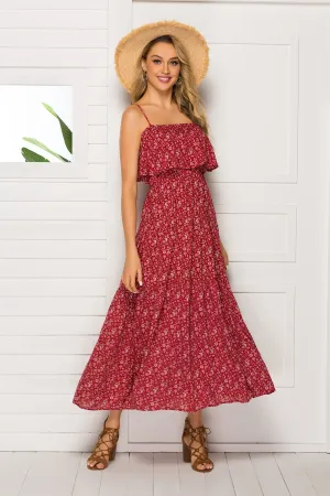 Leisure Bohemian Midi Dresses