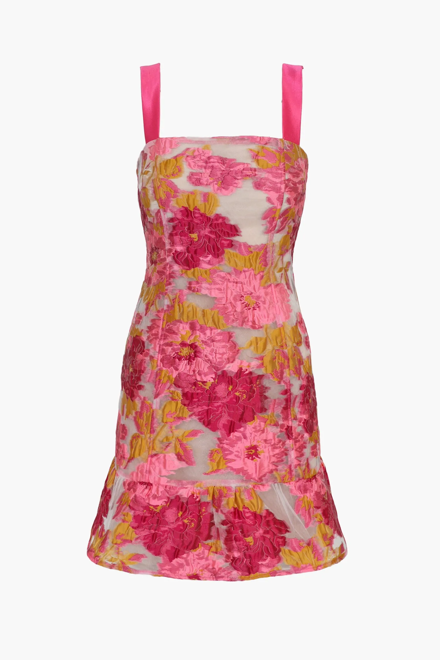 Lex Jaquard Mini Dress