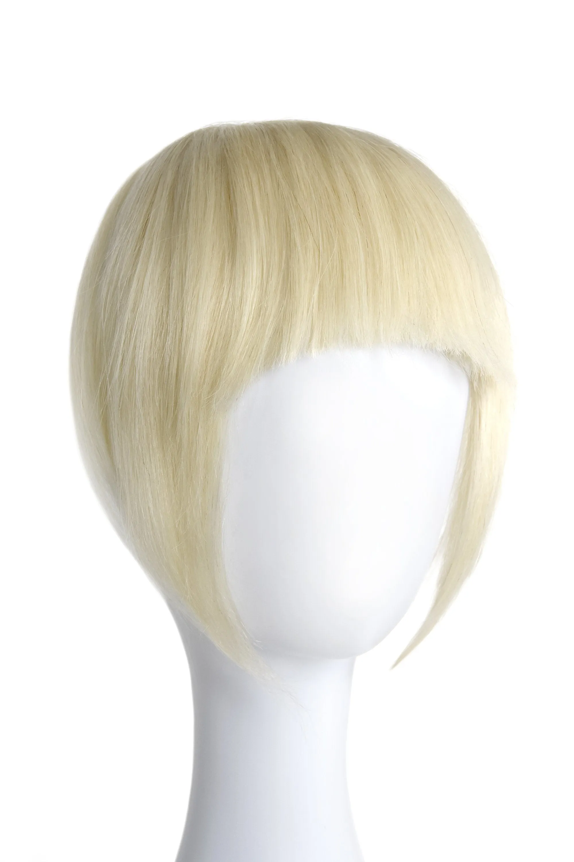 Lightest Blonde Clip In Fringe (#60)