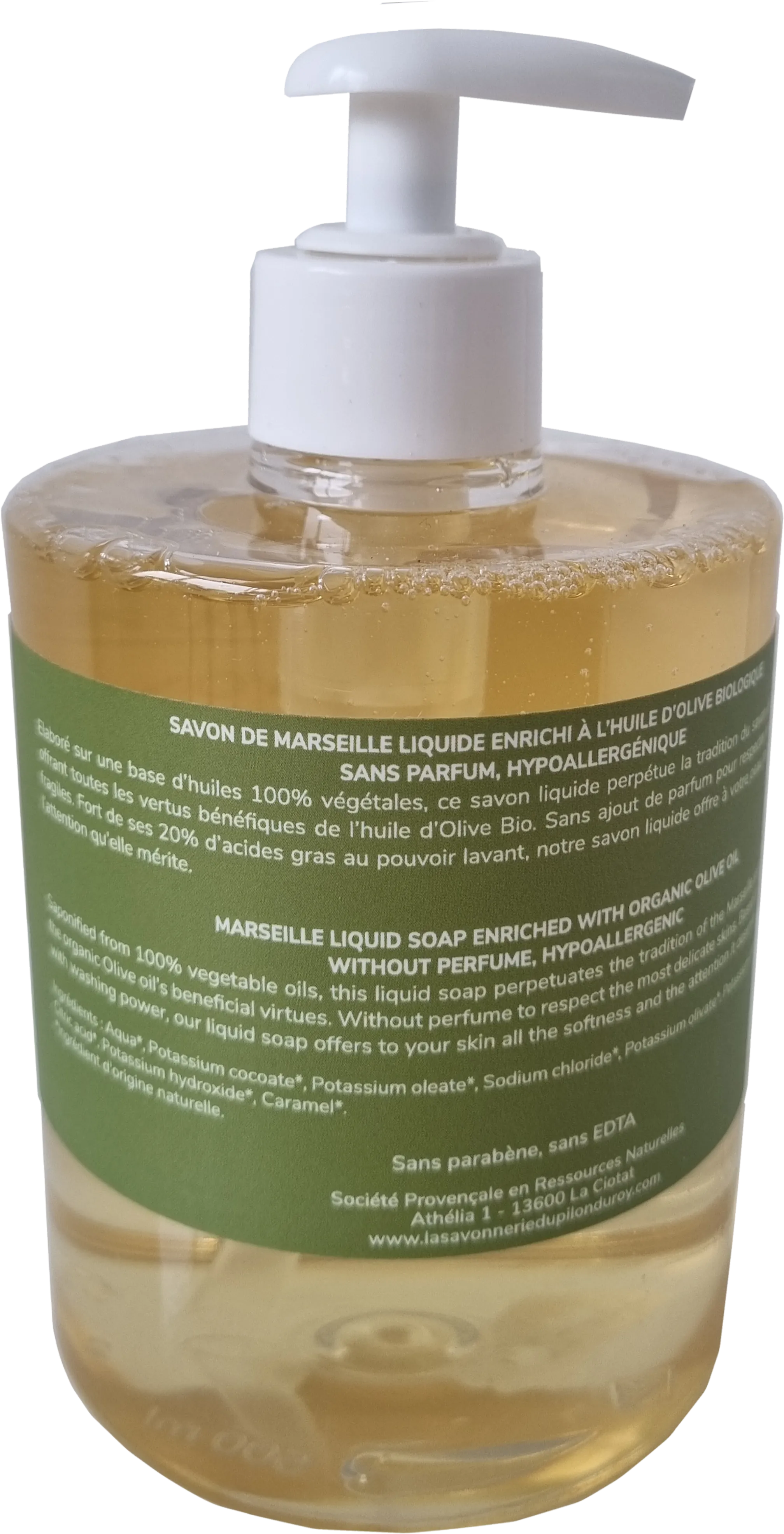 Liquid  Marseille Soap - Olive - 500ml