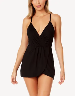 Live In Colour Surplice Maillot Swimdress