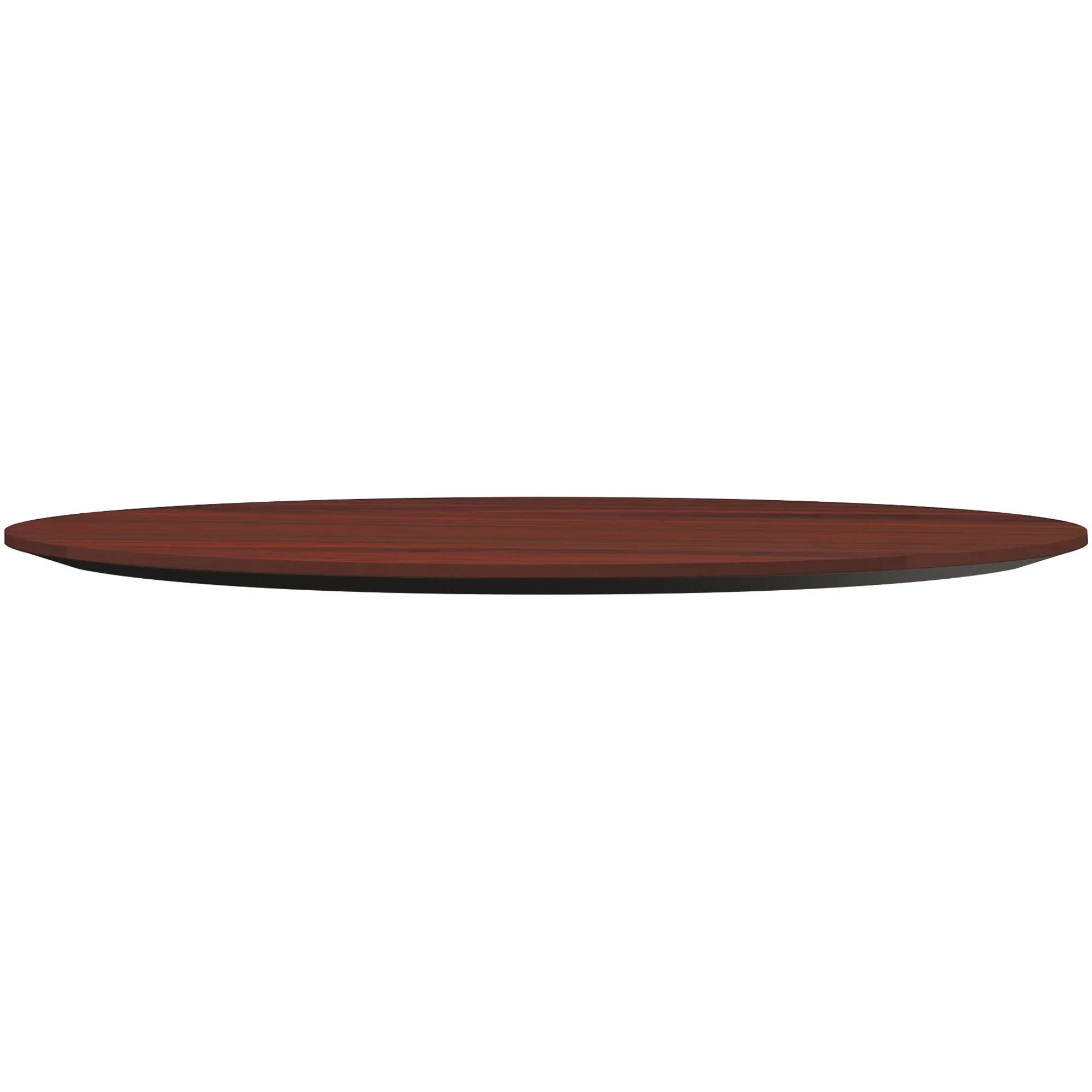 Lorell Foldable Hospitality Table Mahogany Tabletop