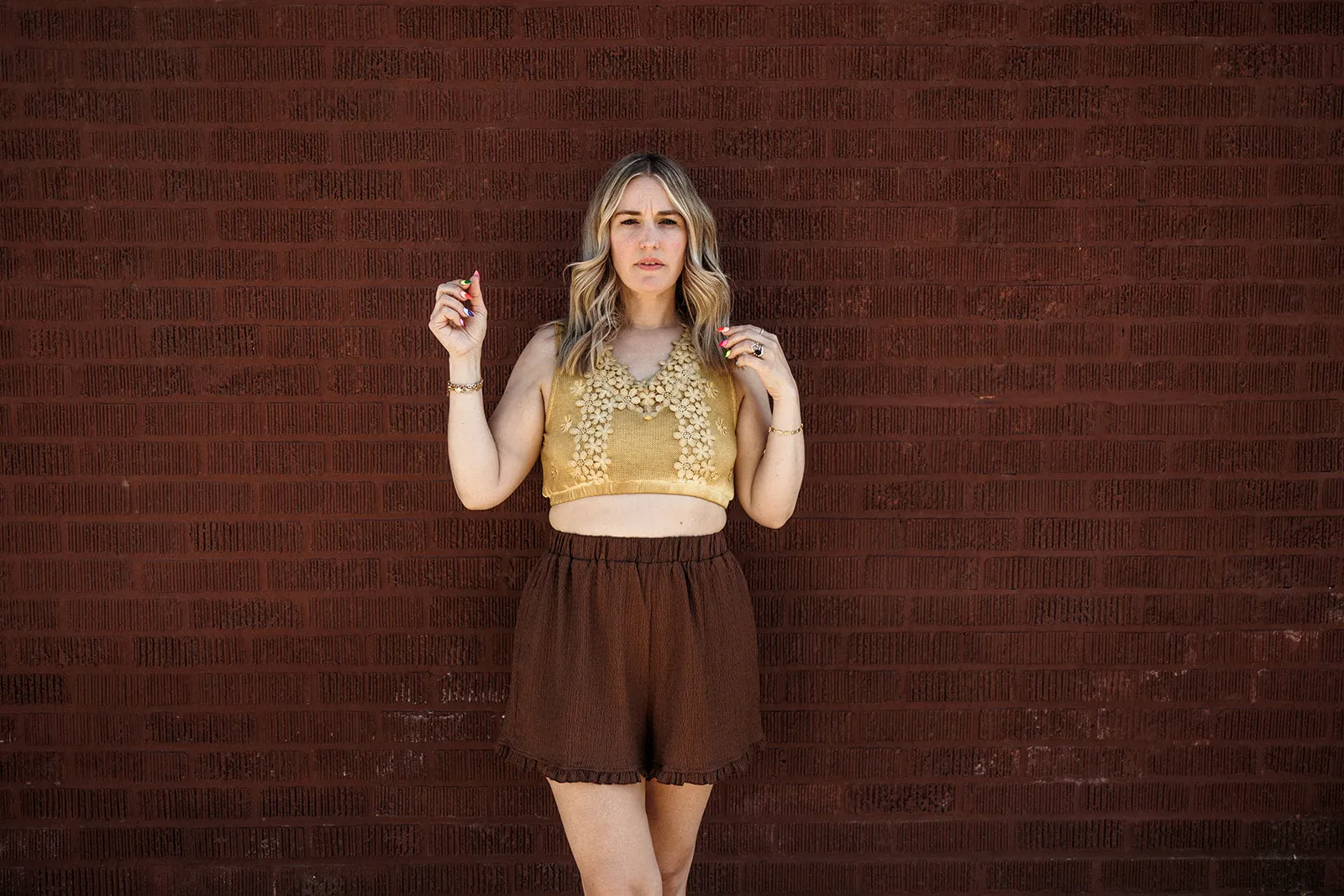 loretta bralette in mustard