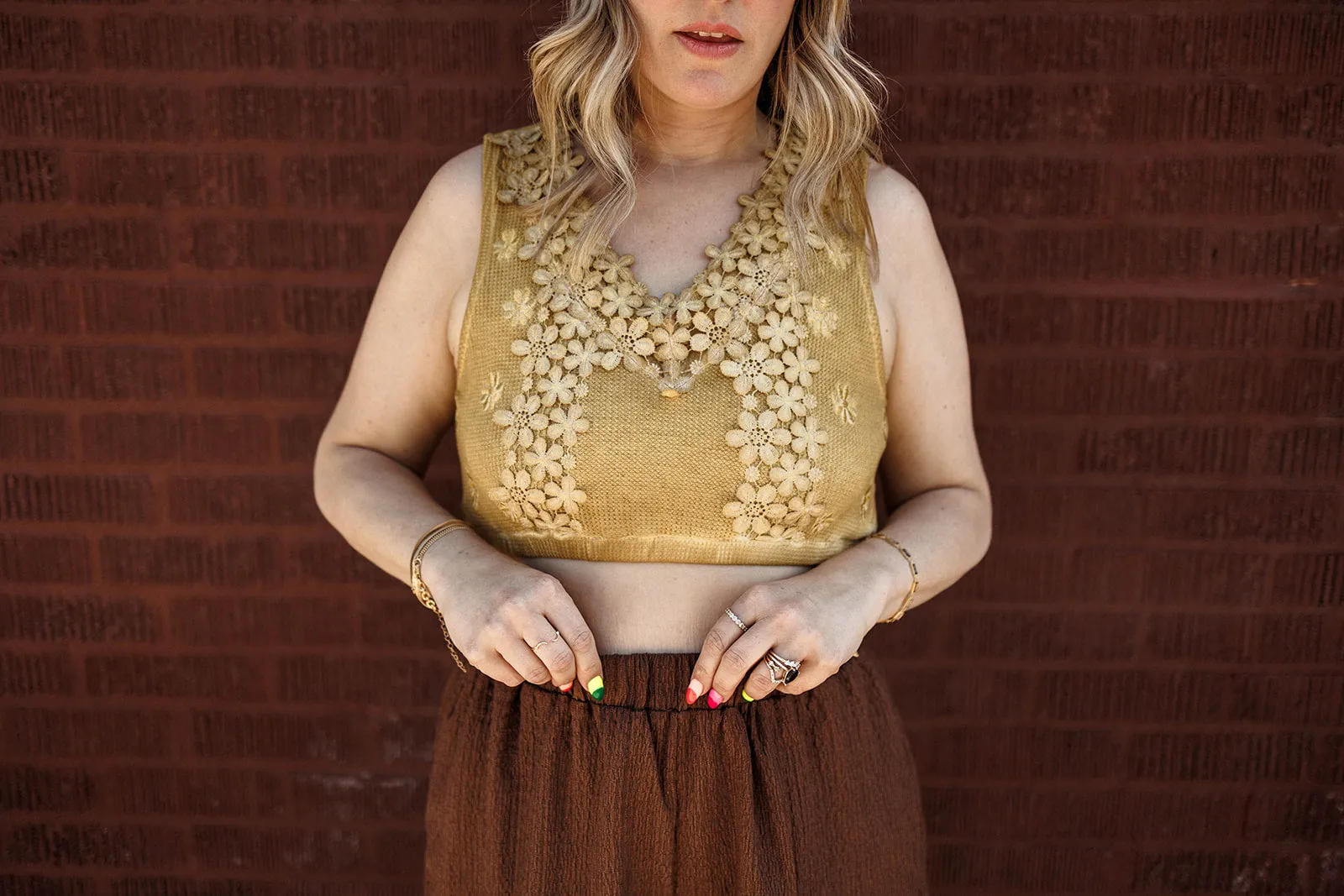 loretta bralette in mustard