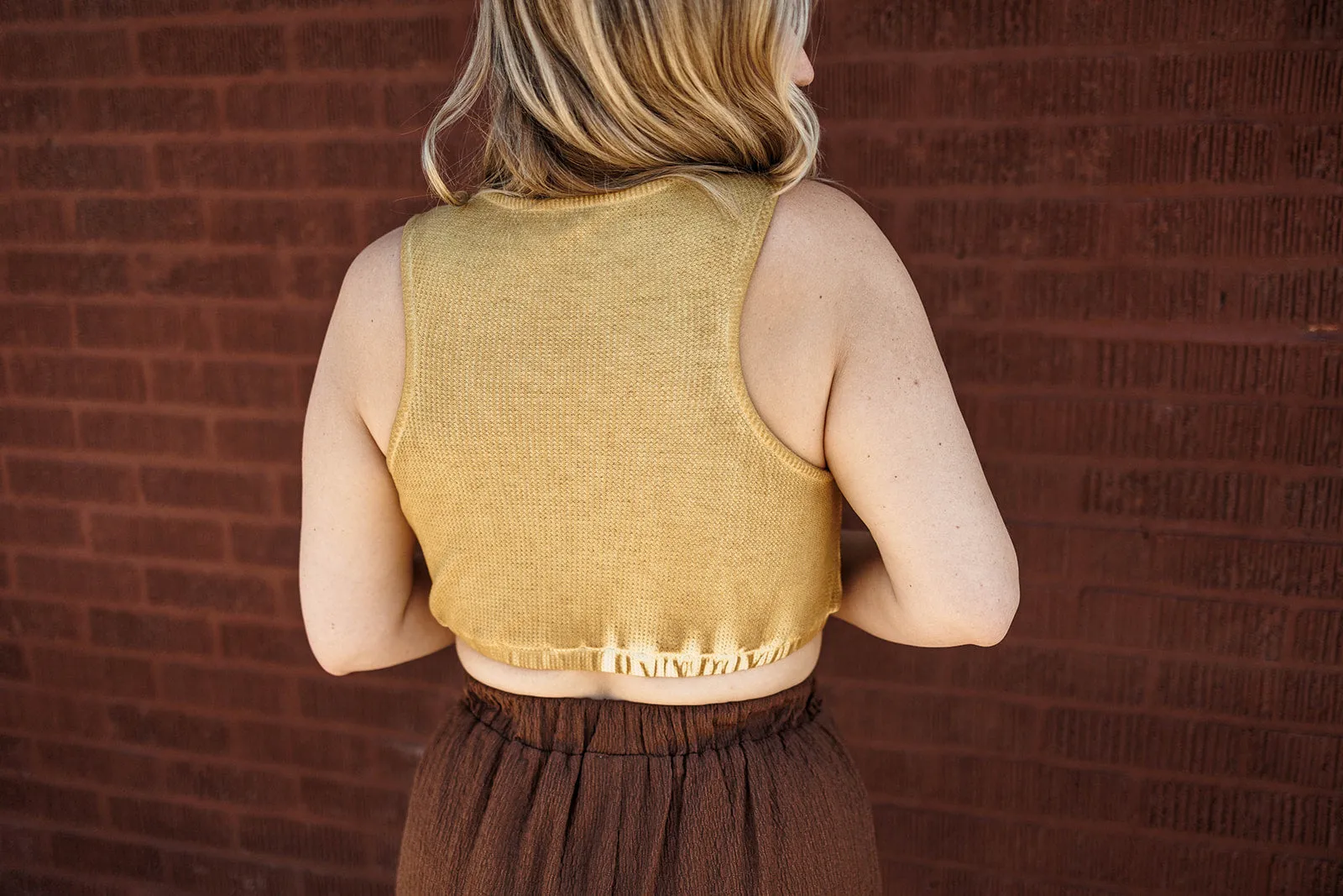 loretta bralette in mustard