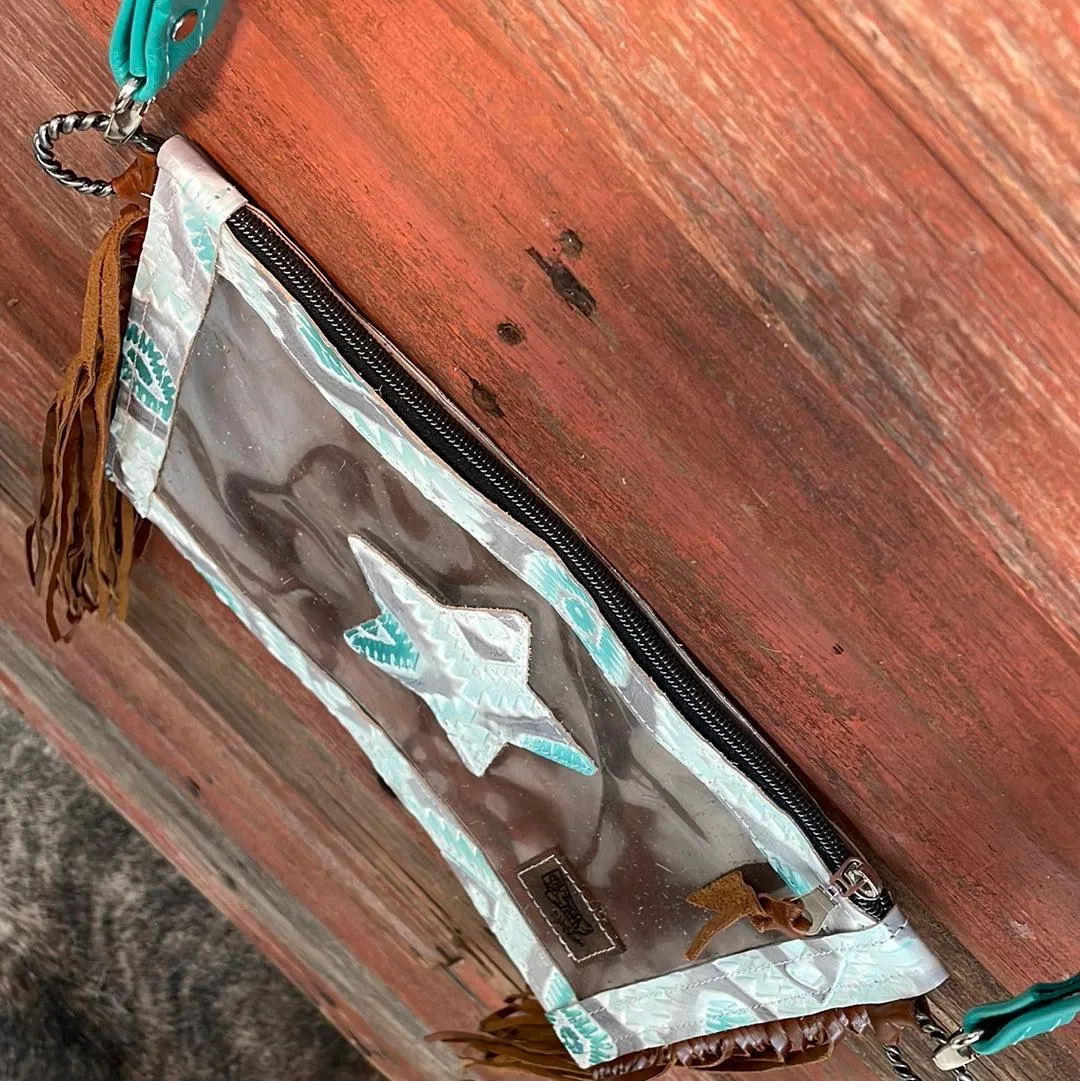 Loretta - No Hide w/ Turquoise Sand Aztec