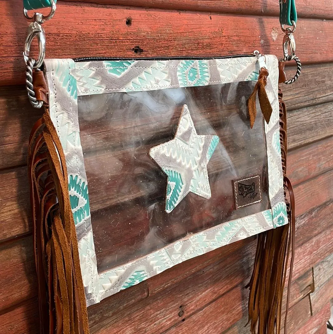 Loretta - No Hide w/ Turquoise Sand Aztec