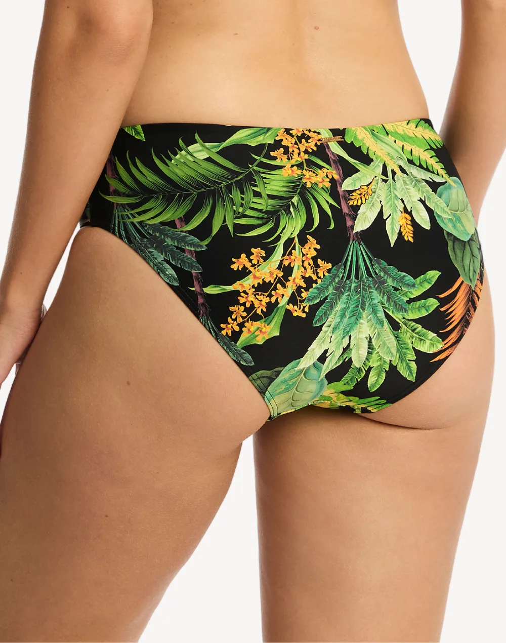 Lotus Mid Rise Bikini Bottom