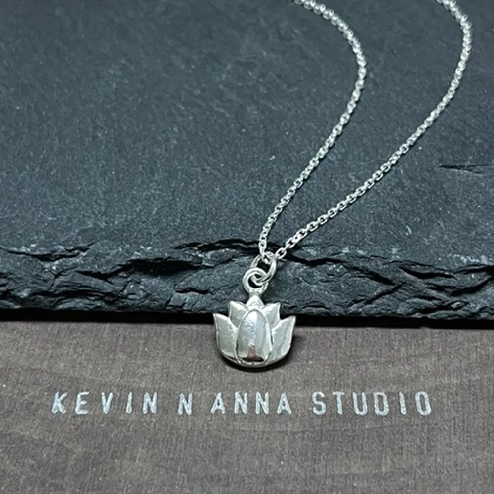 Lotus Necklace-7339
