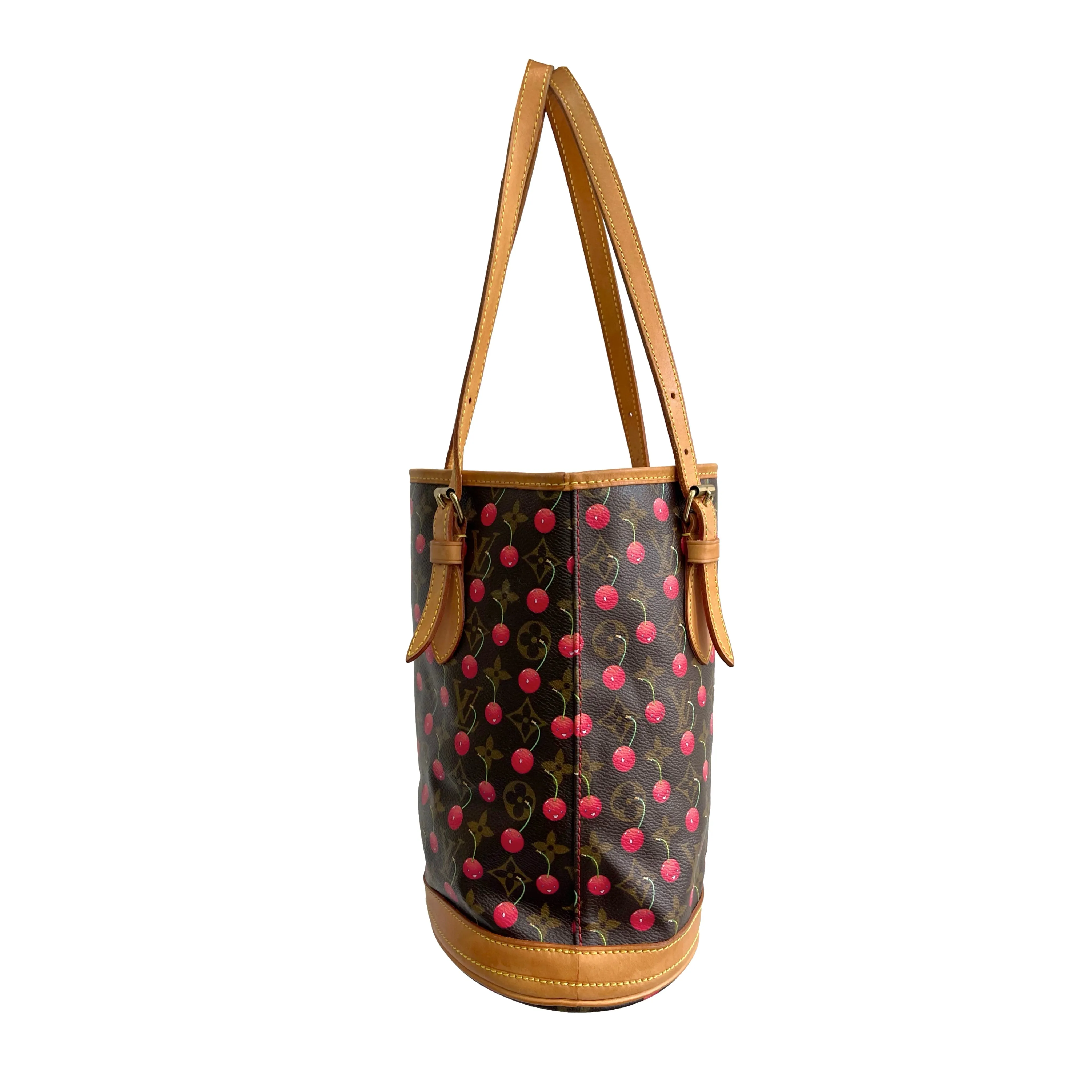 Louis Vuitton Brown Monogram Cherry Shoulder Bag