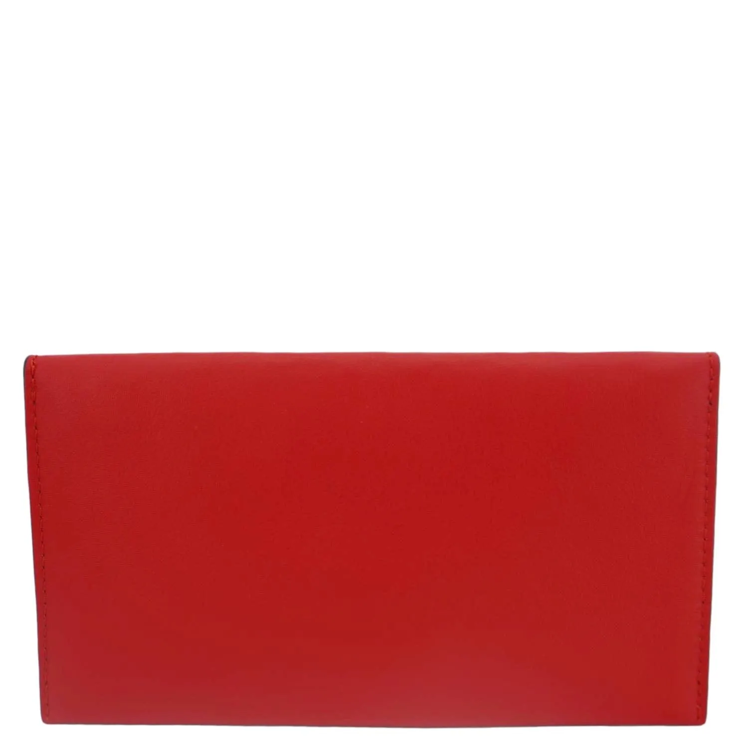 LOUIS VUITTON Chinese New Year Dog Envelope Leather Pouch Red