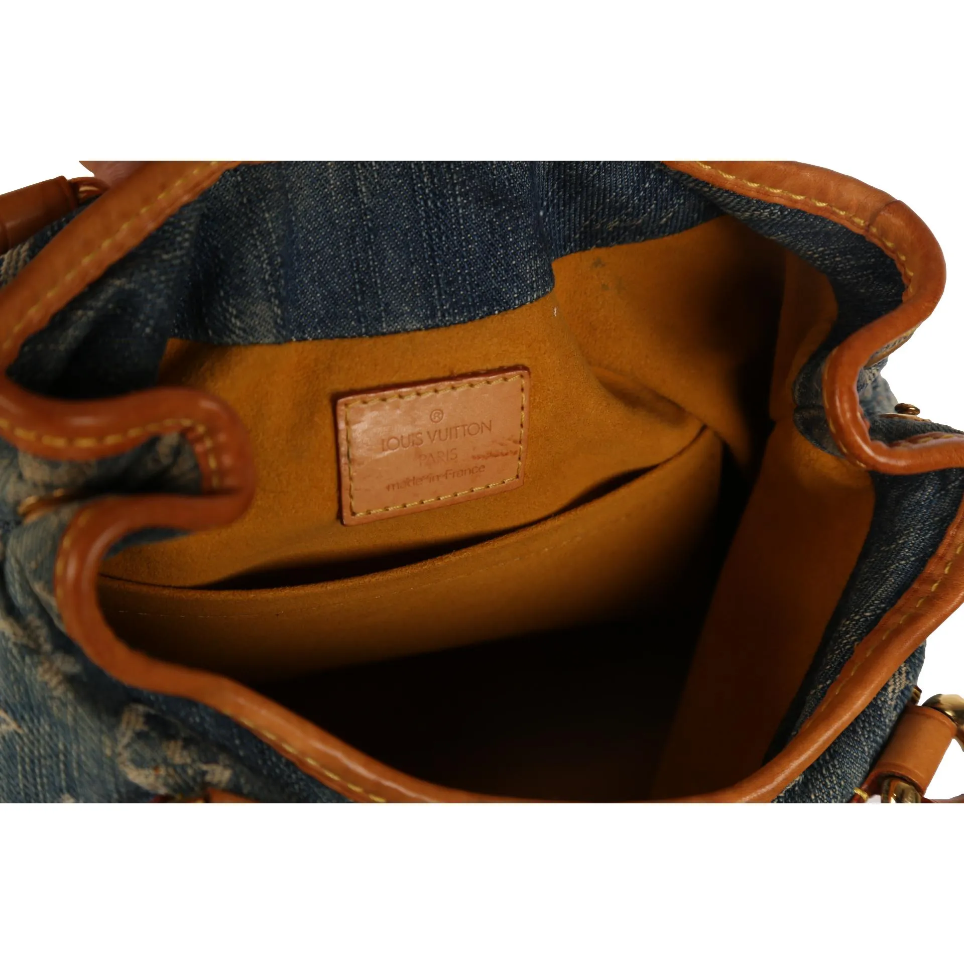 Louis Vuitton Denim Monogram Mini Top Handle