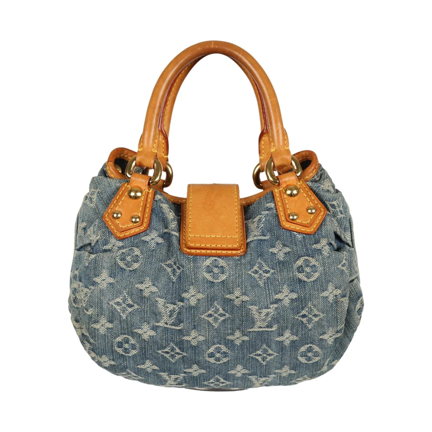 Louis Vuitton Denim Monogram Mini Top Handle
