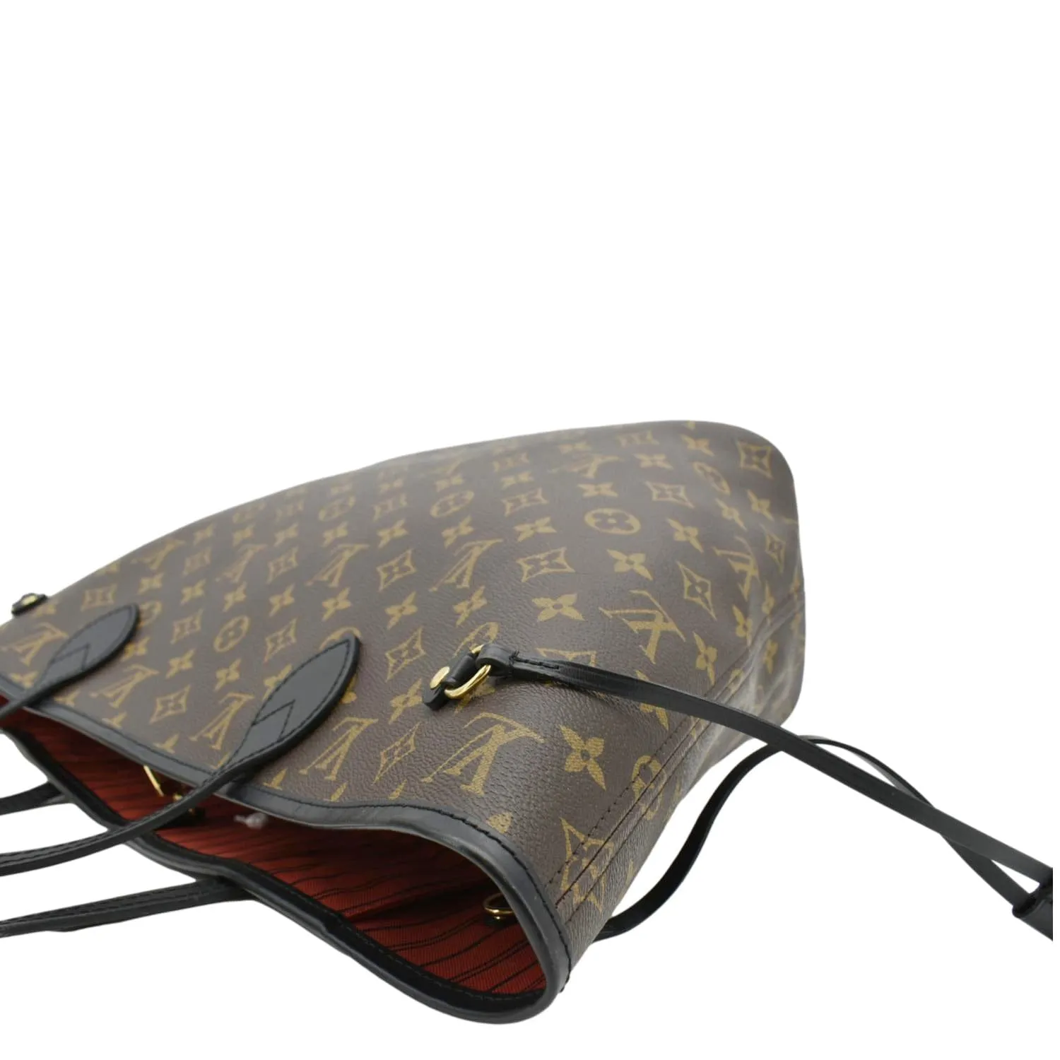 LOUIS VUITTON Neverfull My LV World Tour Monogram Canvas Tote Bag Brown