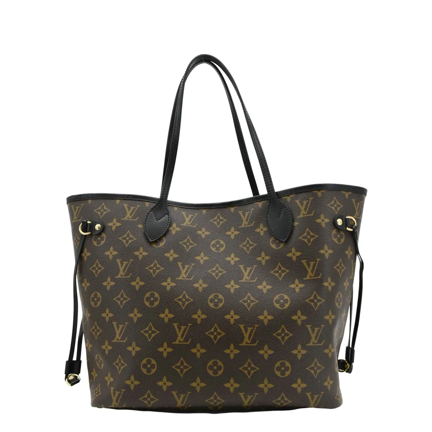 LOUIS VUITTON Neverfull My LV World Tour Monogram Canvas Tote Bag Brown