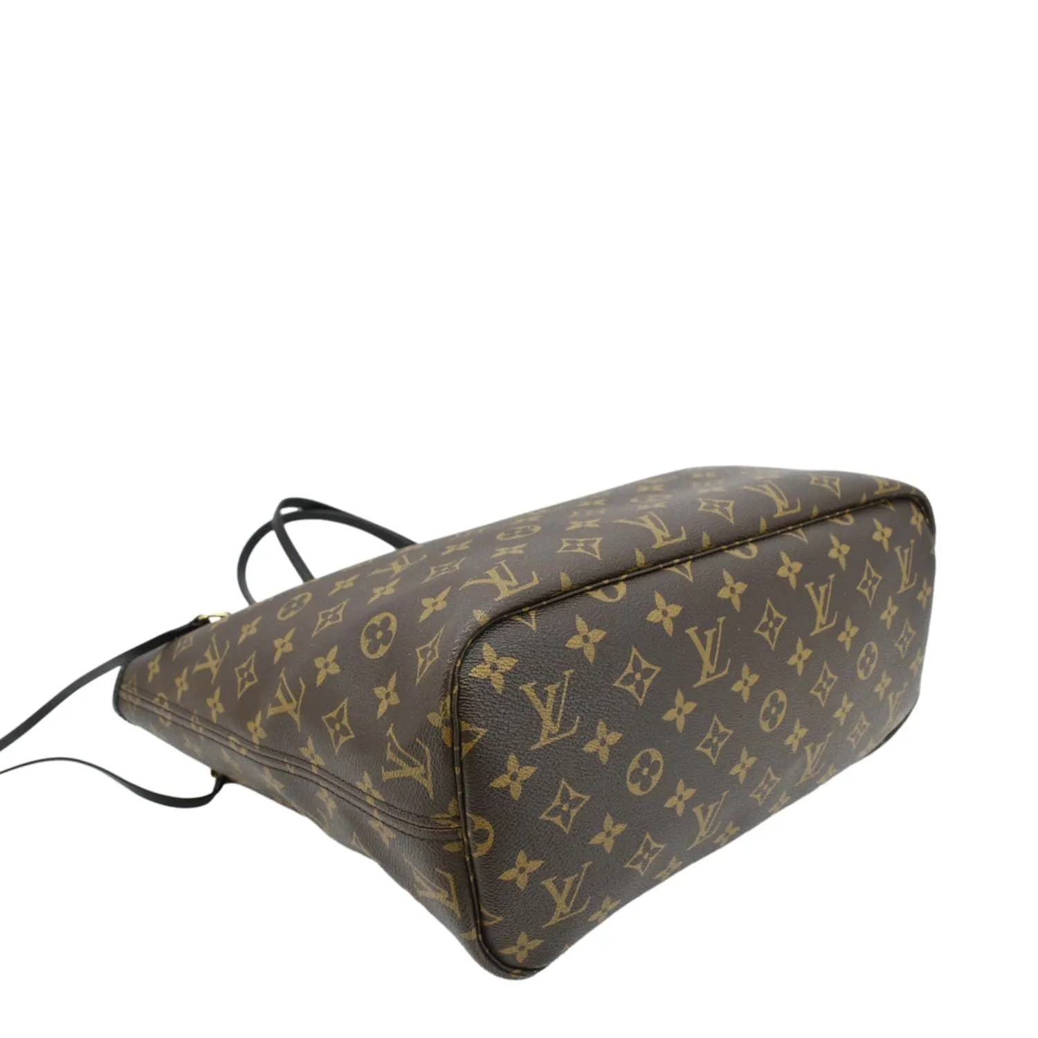 LOUIS VUITTON Neverfull My LV World Tour Monogram Canvas Tote Bag Brown