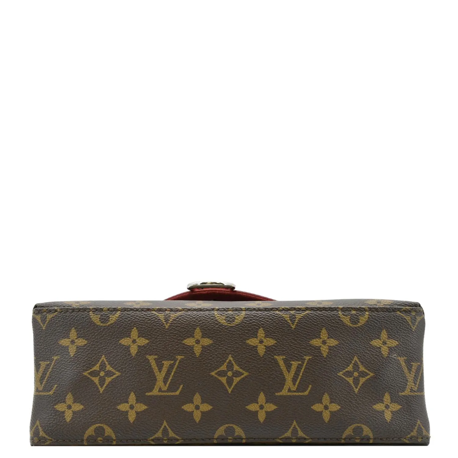 LOUIS VUITTON Saint Michel Monogram Epi Shoulder Bag Coquelicot