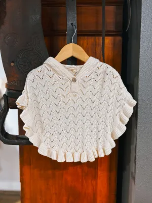 Loveday Ivory Poncho (9-12Mo)