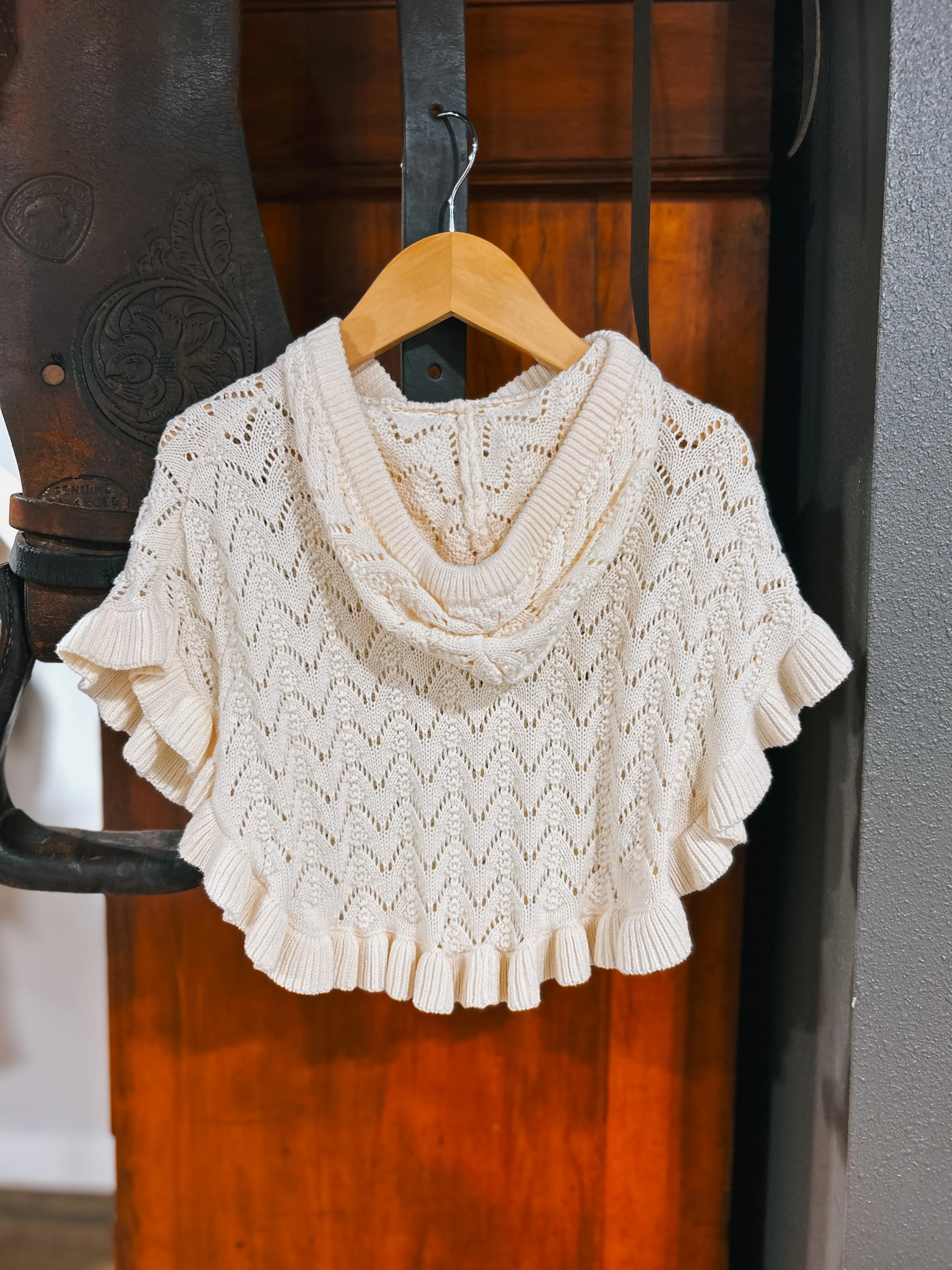 Loveday Ivory Poncho (9-12Mo)
