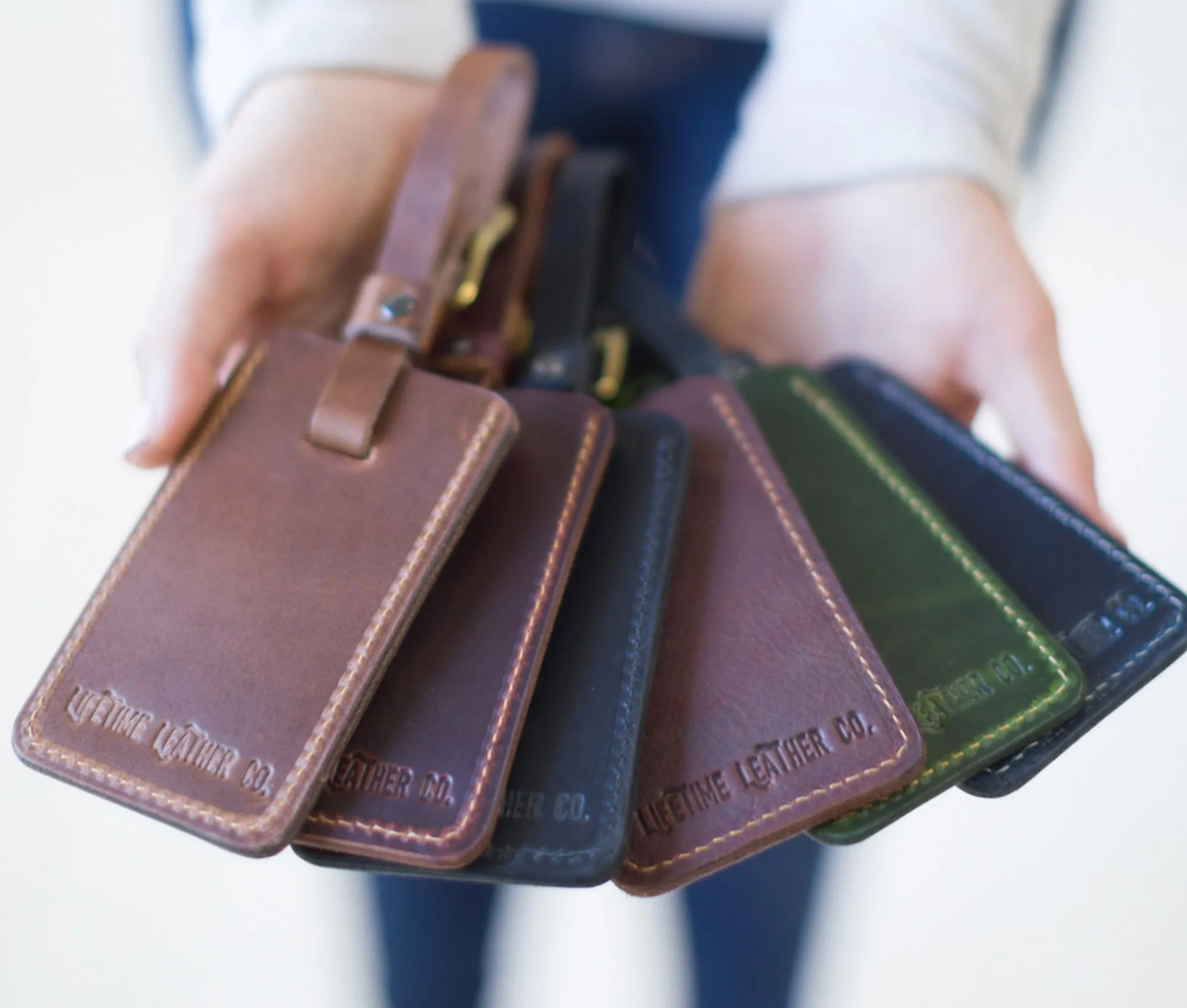Luggage Tags by Lifetime Leather Co