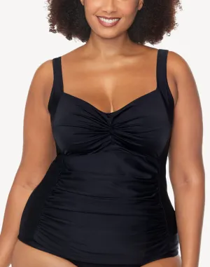 Malo Solids Sasha Plus Size Tankini Top