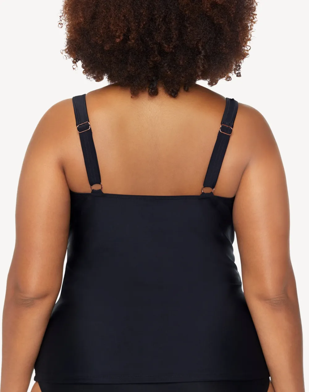 Malo Solids Sasha Plus Size Tankini Top