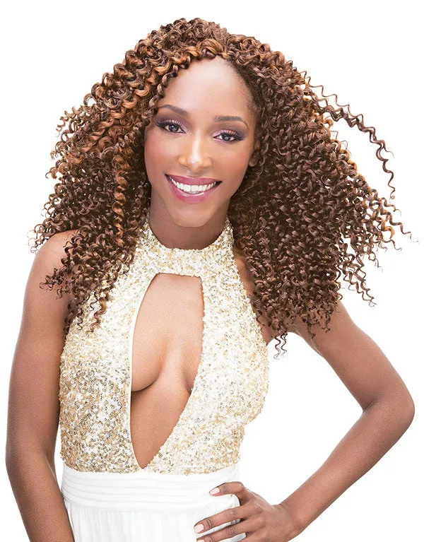 MAMBO TWIN OPEN LOOP WATER WAVE Crochet Braid 12" by JANET COLLECTION