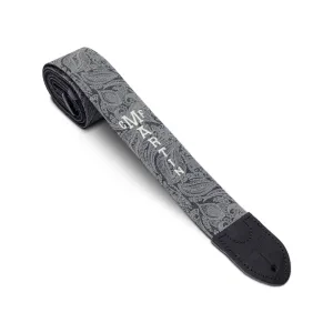 Martin & Co. Scroll-And-Leaf Denim Strap