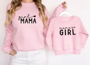 Matching Mini & Mama Mummy Personalised Jumpers Design 11 - Various Colours