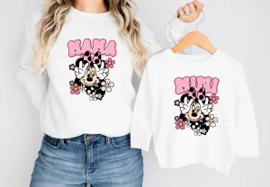 Matching Mini & Mama Mummy Personalised Jumpers Mini  - Various Colours