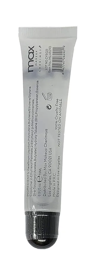 MAX Makeup Cherimoya® Lip Gloss -Set of 6 (COCONUT)