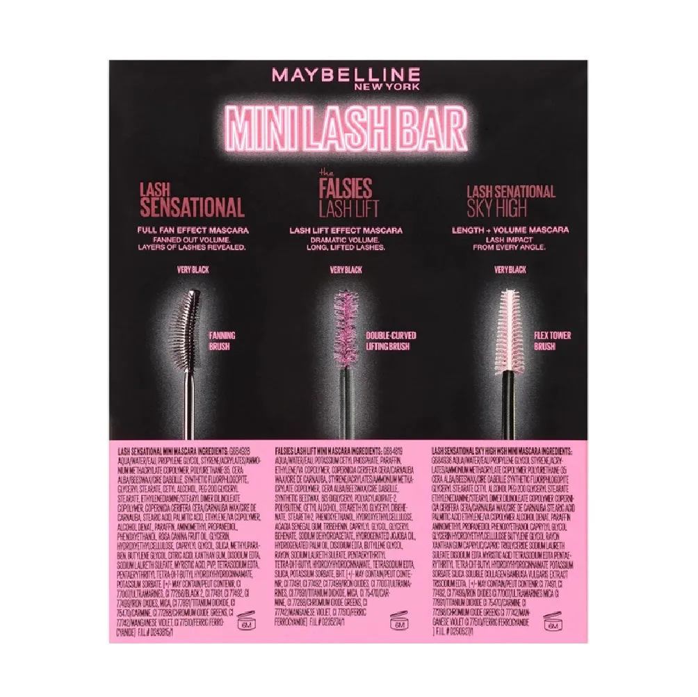 Maybelline New York Mini Lash Bar Kit Limited Edition