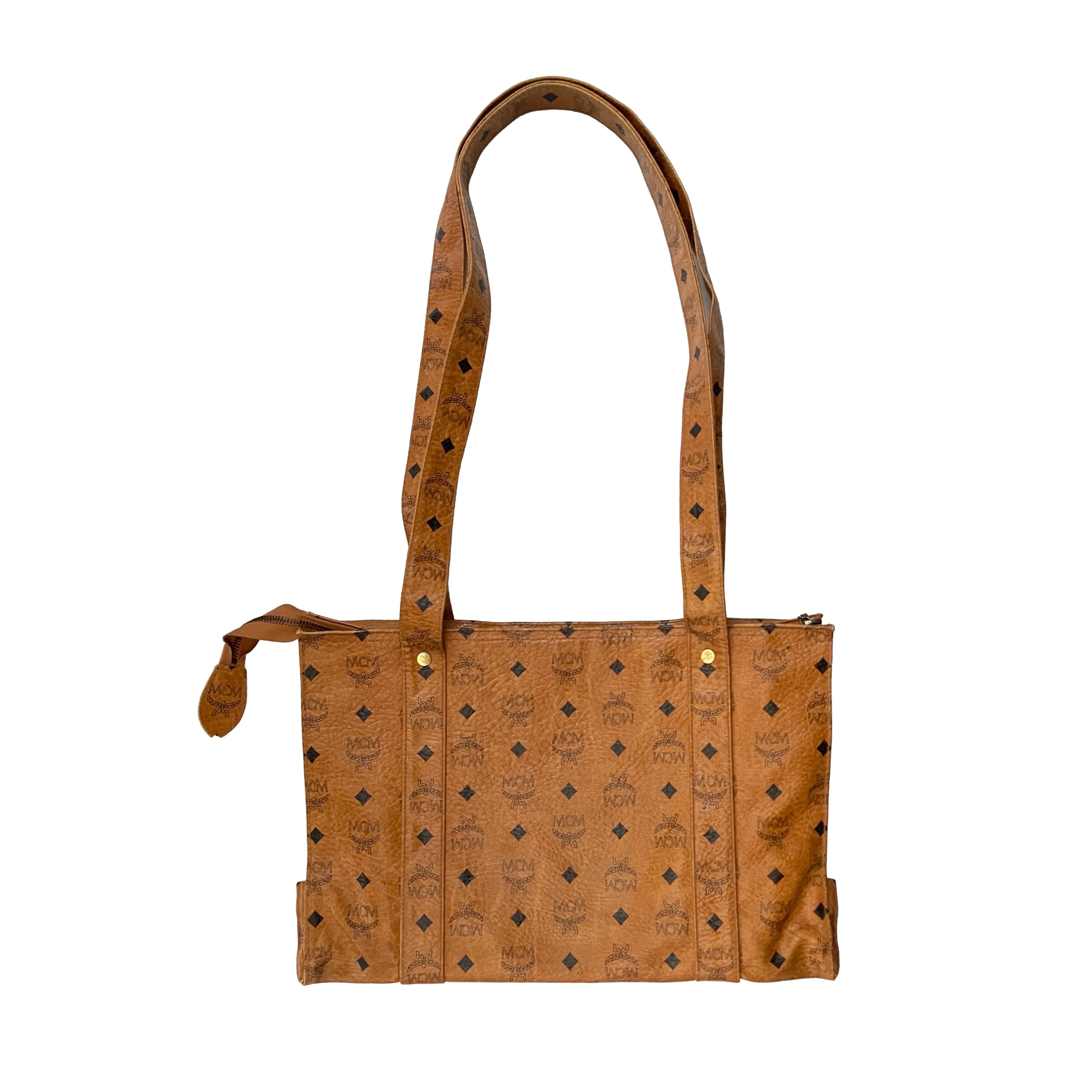MCM Large Logo Shoulder Tote 💰