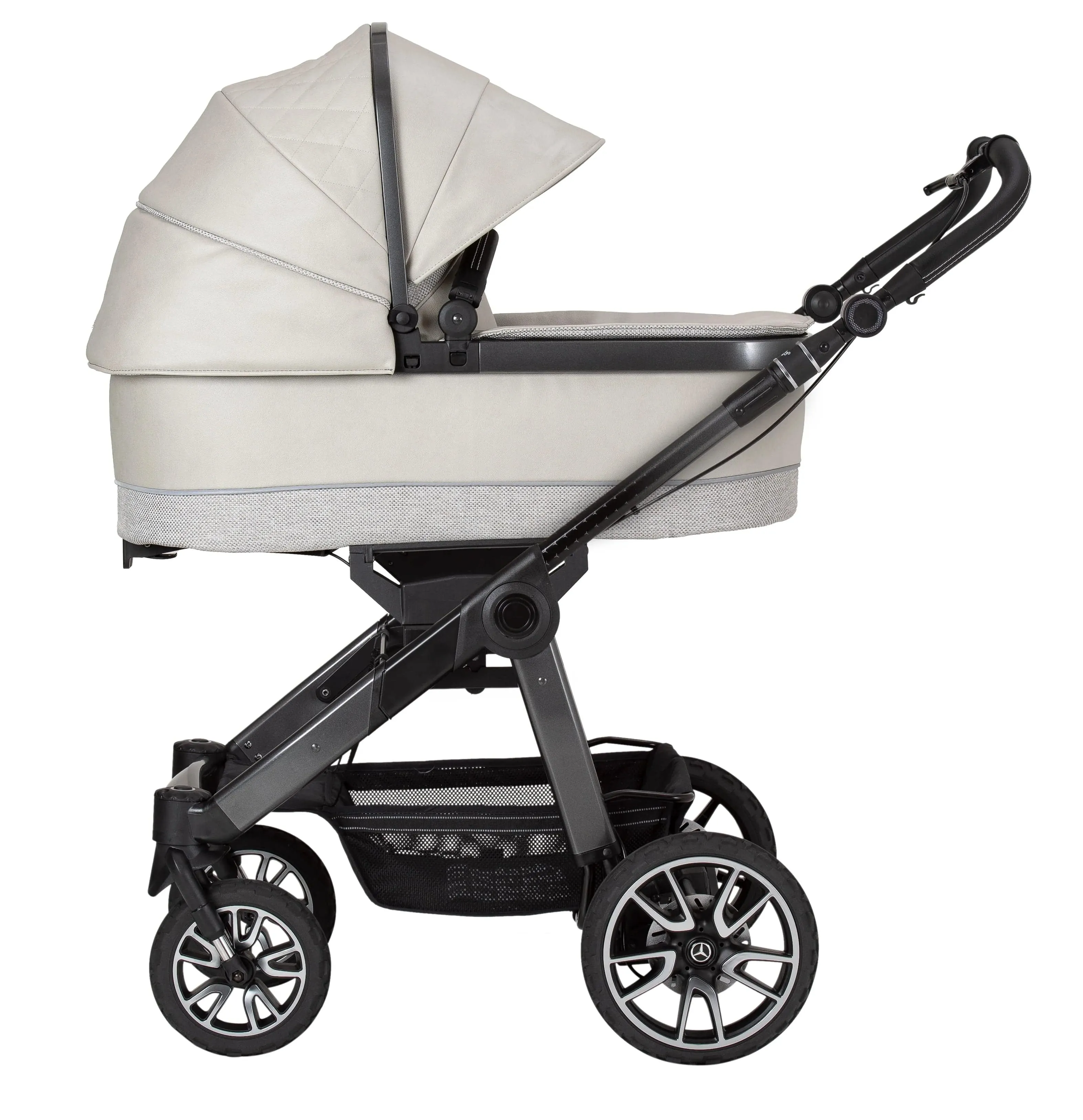 Mercedes Avantgarde All-Terrain GTR Stroller inc. Carrycot - Opalith