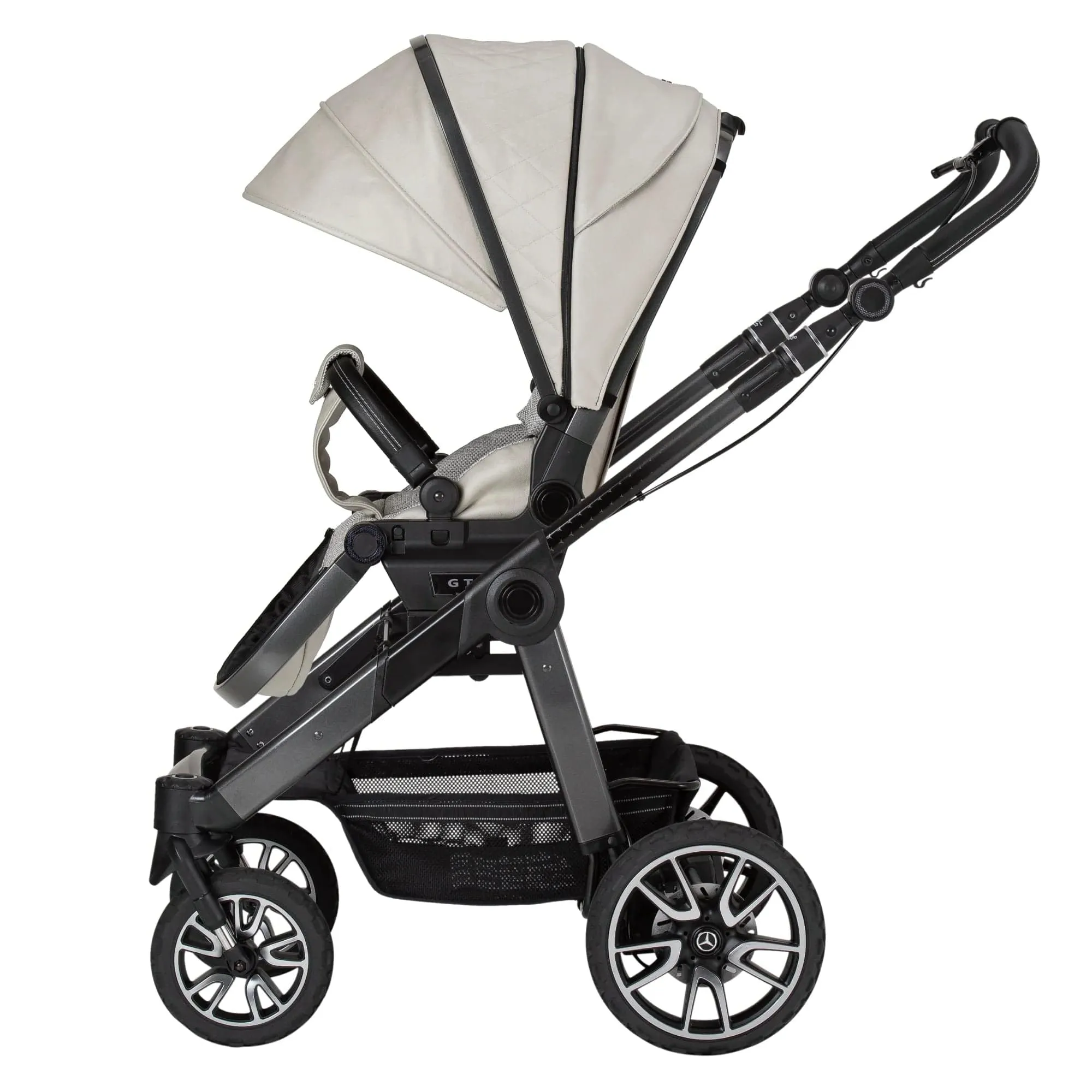Mercedes Avantgarde All-Terrain GTR Stroller inc. Carrycot - Opalith
